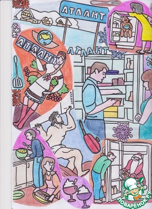 Вишнёво-свекольный холодник "Полонечка"