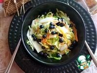 Салат с репой и белокочанной капустой ингредиенты