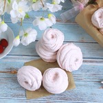 Домашний зефир Клубничный