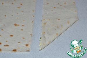 Хрустящие треугольнички из лаваша с творогом – кулинарный рецепт