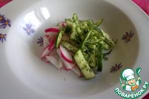 Холодник с маринованной свёклой