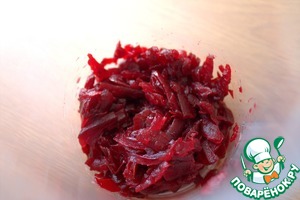 Холодник с маринованной свёклой