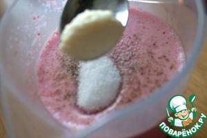 Холодник с маринованной свёклой