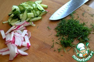 Холодник с маринованной свёклой