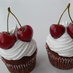 Капкейки шоколадные на сметане