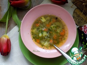 Суп с консервированным зеленым горошком: вкусный рецепт приготовления