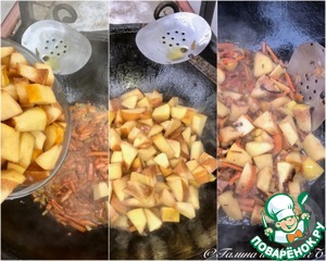 Яблочные оладьи с айвовым джемом, пошаговый рецепт с фото