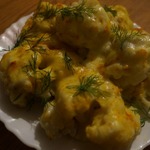 Цветная капуста под соусом бешамель