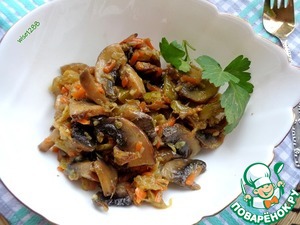 Соте из сельдерея с грибами - пошаговый рецепт с фото на Повар.ру