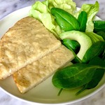 Сырная лепешка в духовке