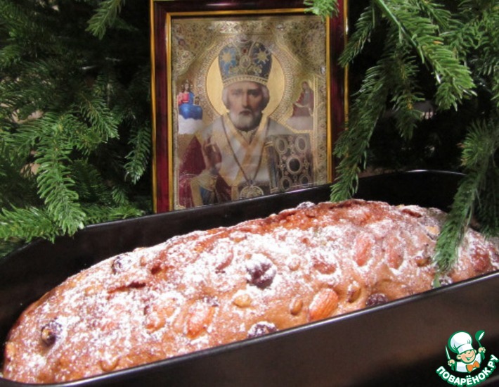Рецепт: Хлеб Святого Николая