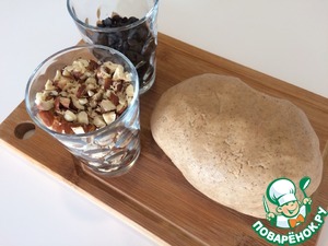 Шоколадно-ореховое печенье с корицей