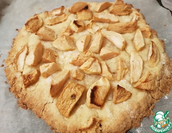 Рецепт: Яблочный пирог с корицей