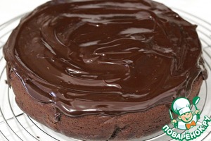 Шоколадный пирог Сливки