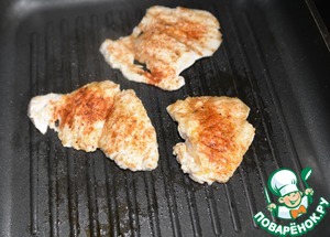 Салат из индейки и овощей-гриль "Пикник"