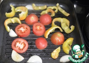 Салат из индейки и овощей-гриль "Пикник"