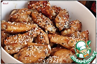 Рецепт: Куриные крылышки по-корейски