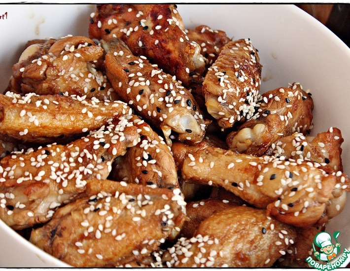 Рецепт: Куриные крылышки по-корейски