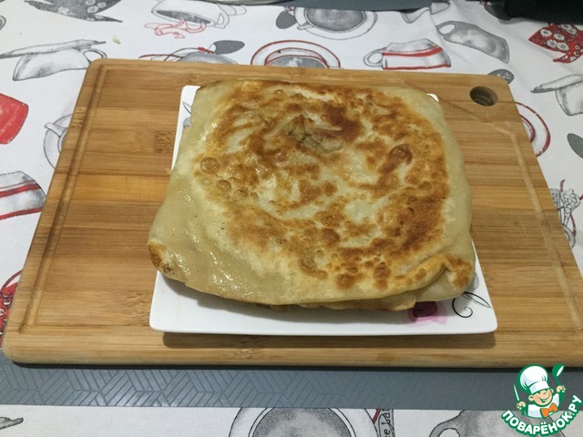 Лепешки из муки и воды кулинарный рецепт