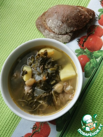 Суп из баранины и щавеля