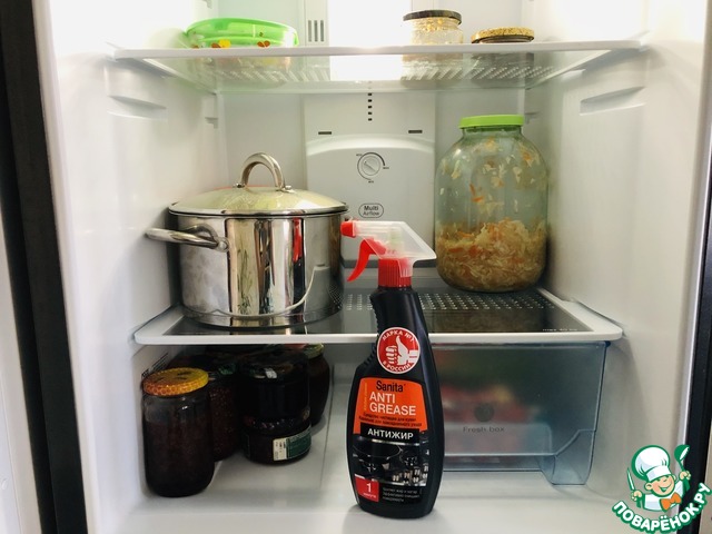 после Satina: Отлично подходит для чистки холодильника! после Satina: Отлично подходит для чистки холодильника!