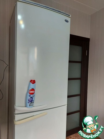 после Satina: Холодильник с Sanita после Satina: Холодильник с Sanita