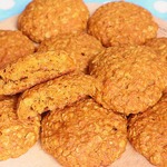 Постное медовое печенье морковно-овсяное