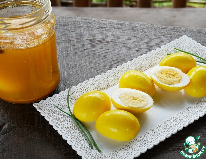 Маринованные яйца – кулинарный рецепт