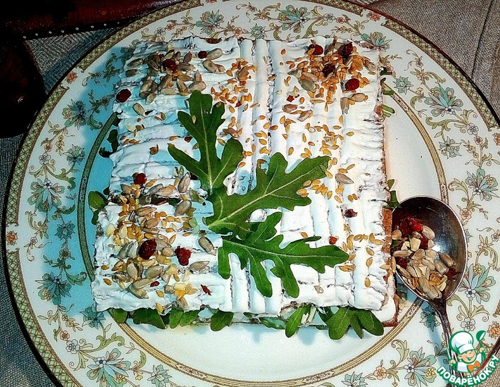 Рецепт: Торт-салат Щедрая весна