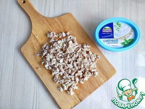 Холодная закуска Курочка под снегом фото Холодная закуска Курочка под снегом фото