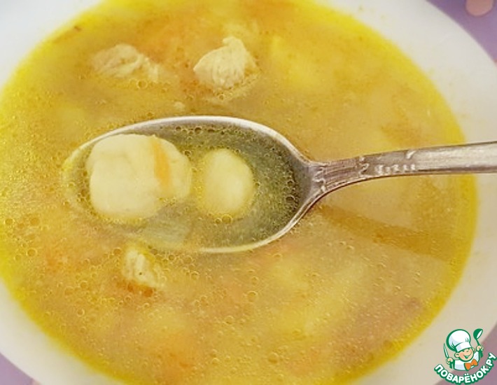 Готовим суп с галушками украинский