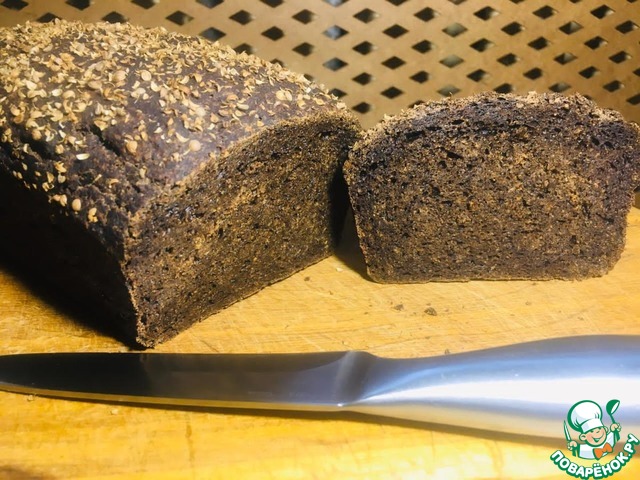 Хлеб ржаной цельнозерновой – кулинарный рецепт