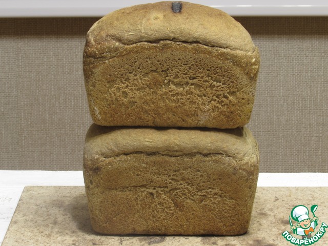 Хлеб на солодовой заварке и закваске