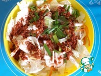 Салат из пекинской капусты Острый ингредиенты