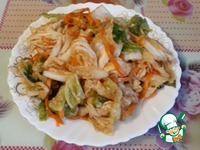 Салат из пекинской капусты Острый ингредиенты
