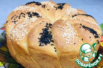 Рецепт: Сербский сливочный хлеб Уши слона