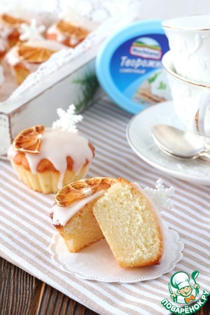 Кекс с лимонной глазурью, пошаговый рецепт на 3725 ккал, фото, ингредиенты - Галина