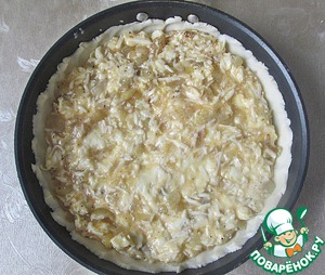 Пирог с плавлеными сырками Яйцо куриное
