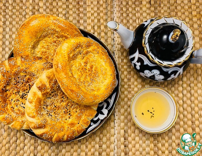 Узбекские лепешки в духовке — рецепт с фото пошагово