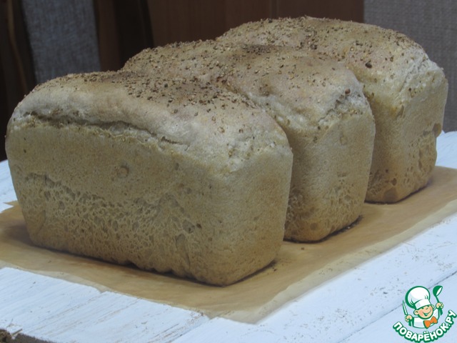 Хлеб геркулесовый формовой на закваске
