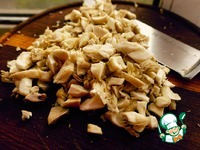 Куриные корзиночки с грибной начинкой ингредиенты