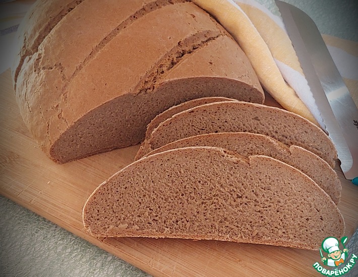 Рецепт черного хлеба в духовке с фото | Меню недели