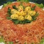 Салат «Гнездо глухаря»