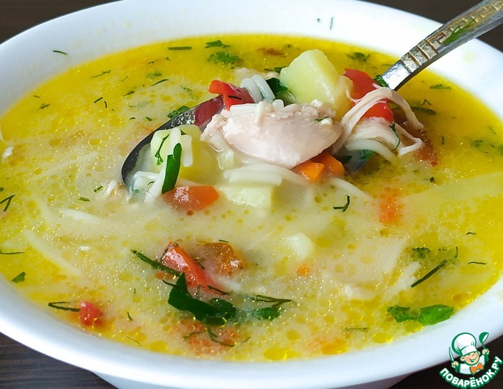 Рецепт: Куриный суп по-болгарски Пилешка супа