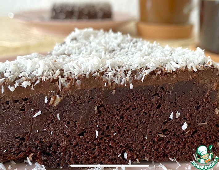 Рецепт: Шоколадный торт без муки, сахара, глютена