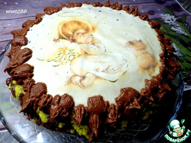 Торт шоколадный «Для Алисы»