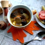 Суп рыбный по-царски из кефали