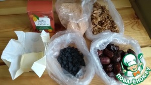 Быстрые конфеты из сухофруктов без сахара