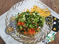 Овощной салат Апрель ингредиенты