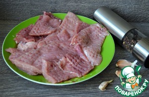 Свинина с грибами и морковью по-русски